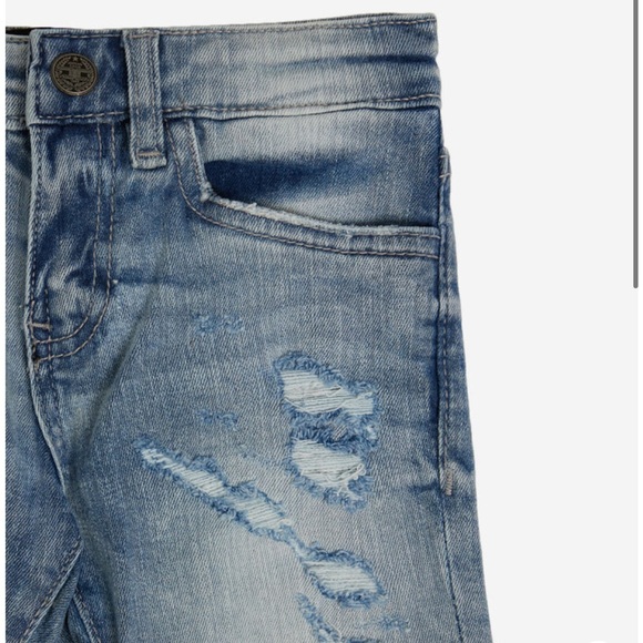 JORDAN CRAIG Distressed Straight Jeans size 6, NWT - Picture 2 of 4